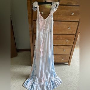 Maxi cotton Candy dress